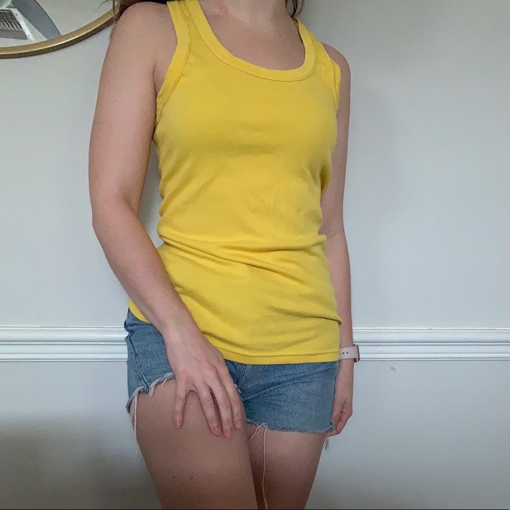 Ribbed Dri-Fit Racerback Tank Top - Picture 2 of 8